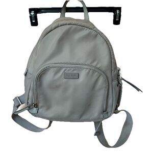 Kate Spade Backpack Med Grey Preppy Hipster School Casual